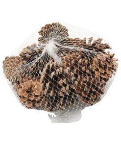 Grankogler, østrigsk fyr kogler, natur brun, 1 kg.