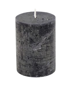 SORT rustk bloklys, gennemfarvet  5,7 x 7,8 cm.