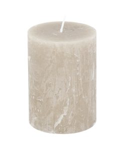 HØR rustik bloklys, gennemfarvet  5,7 x 7,8 cm.