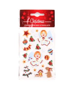 3D-Aufkleber mit Engel, 8x12 cm