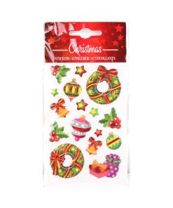 3D-Aufkleber mit Kranz, 8x12 cm