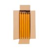 Kronelys, OKKER, 27,5 cm., 100% ren stearin (20 stk.)