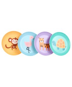 Alternative view of Tallerken med abe, melamin, 21 cm