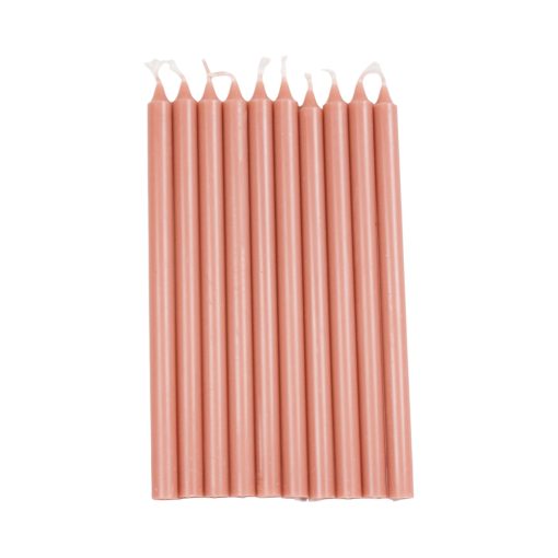 Kertelys, pure nude, 1,2 x 20 cm., 100% stearin (10 stk.)