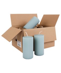 Kubbelys, rillete grå-grønn misteltein, 5,8 x 11,5 cm (12 stk.)