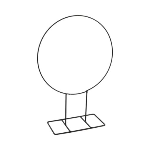 metal ring på fod til dekorationer diameter 40 centimeter