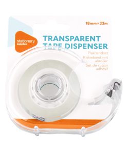 Tapedispenser med klar tape