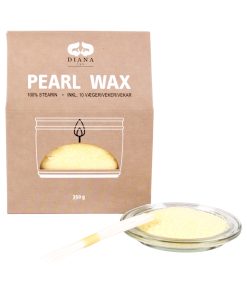 Stearinpulver, staubgelb, 350g, 100% reines Stearin