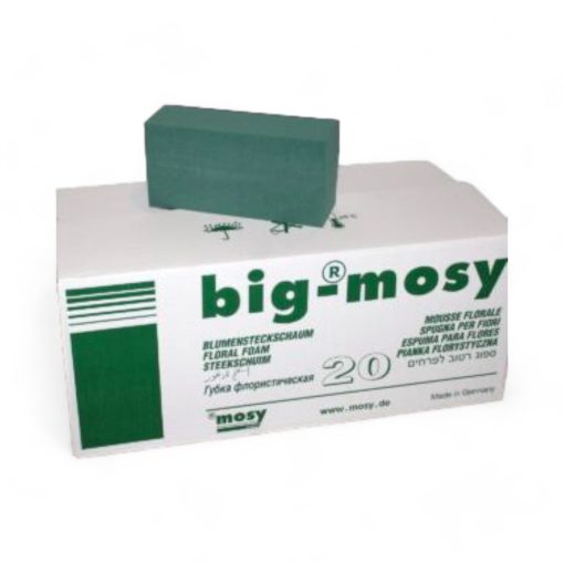 Blomsterskum, grønn, VÅT - 20 stk. Big-Mosy