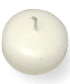 Flydelys HVID - smukke i vand - diameter 4,5 cm.
