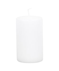hvidt bloklys 5,8 x 10 centimeter og 26 timers brændetid
