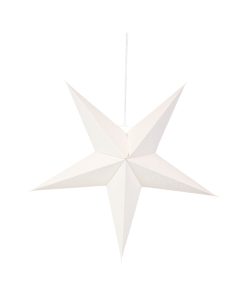 fold ud papirstjerne med 7 takker på 45 centimeter til juleophæng indenfor