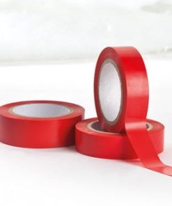 Rød tape til vinduer, 2 rl. á 10 meter, 19 mm - Alt i julepynt