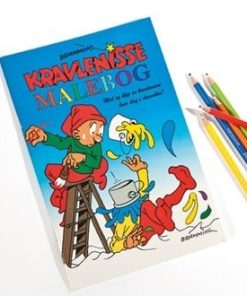 Bramming kravlenisser i malebog - Mal selv og klip ud