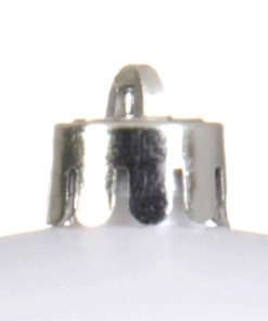 Alternative view of Weihnachtskugel, Plastik, groß WEIß matt Ø 20 cm.