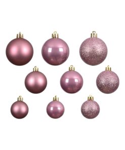 Alternative view of Weihnachtskugeln, Plastik, ALTROSA Ø 4 - 6 cm. (30 stk. Mixbox)