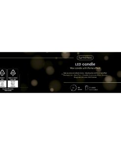 Alternative view of LED kubbelys i GRØNN med flat topp, diameter 7 cm., høyde 15 cm.