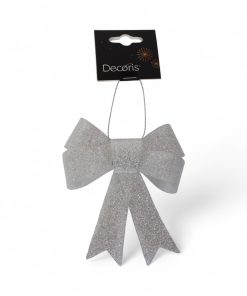 sløjfe i plastik hvid færdigfoldede klar til dekorationer