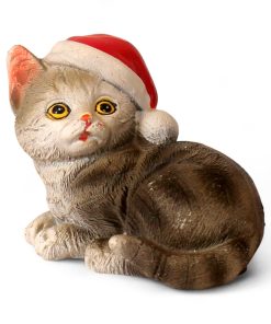 legende kat med nissehue længde 8 centimeter
