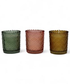 Alternative view of Duftlys i glas, gennemsigtig KARRYGUL 6,5 x 7,5 cm