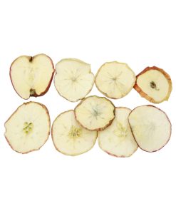 9 styk tørrede naturlige æbleskiver til dekorationer