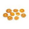 9 styk tørrede orange appelsinskiver til dekorationer