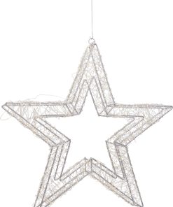 stor led stjerne på 50 centimeter til ophæng
