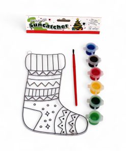 solfanger malersæt med gavesok på 17 x 10 x 0,5 centimeter maling og pensel