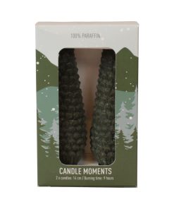 to styk juletræsstagelys på 14 centimeter i æske