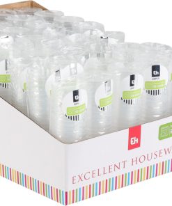 20 styk klare shotglas i plastik på 30 milliliter