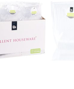 25 styk skeer på 17,5 centimeter i klar plastik