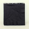 20 styk sorte middagservietter 40 x 40 centimeter til halloween