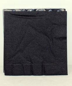 20 styk sorte middagservietter 40 x 40 centimeter til halloween