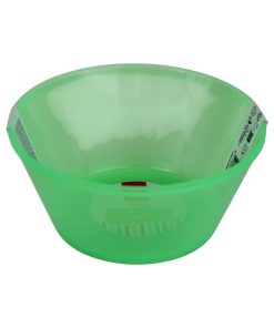 2 styk klare grønne skåle i plastik på 750 milliliter