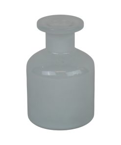 glasvase i hvid på 10 centimeter til borddækning