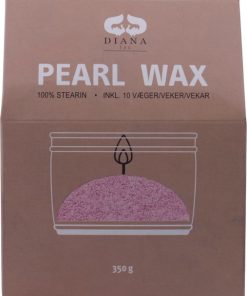 350 gram stearinpulver i lyng farve og 100% ren stearin