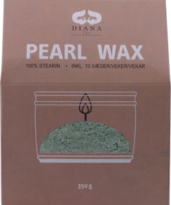 350 gram stearinpulver i støvgrøn og 100% ren stearin