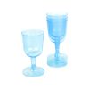 Flergangsservice vinglas blå