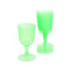 Flergangsservice vinglas grønne