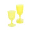 Flergangsservice vinglas gule
