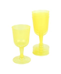 Flergangsservice vinglas gule