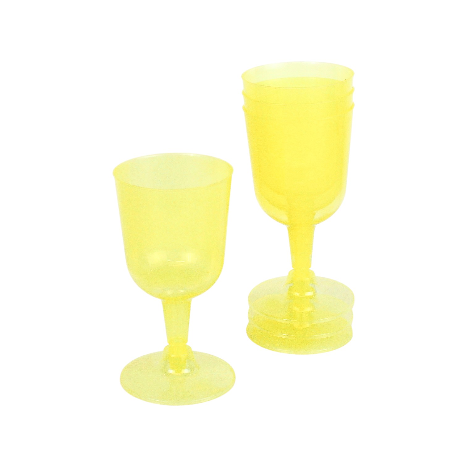 Flergangsservice vinglas gule