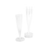 Flergangsservice champagneglas gennemsigtige