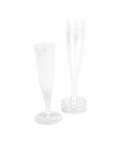 Flergangsservice champagneglas gennemsigtige