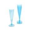 Flergangsservice champagneglas blå