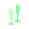 Flergangsservice champagneglas grønne