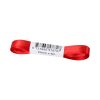 Rødt silkebånd 10mm x 5m