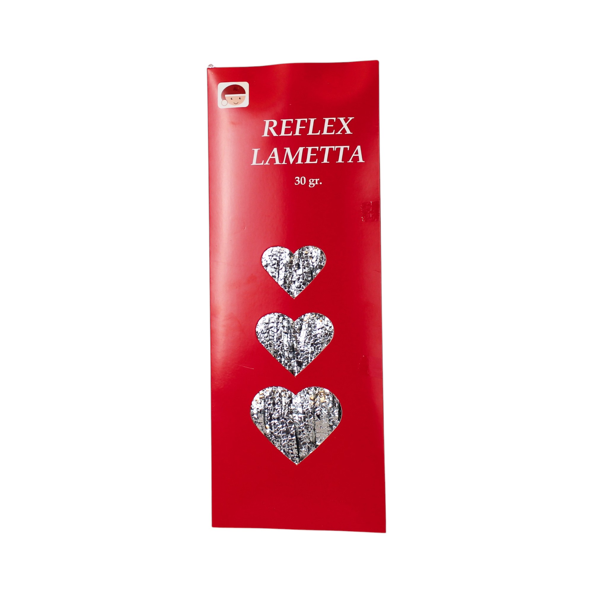 Reflexlametta sølv 30g