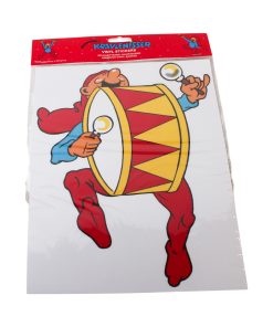 Brammingnisse med tromme i vinyl 1/ark 27,5 cm