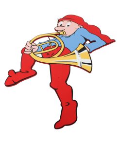 bramming nisse med horn til ophæng